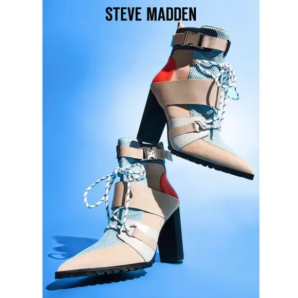 NWOT Steve Madden High Heel Boots - Picture 3 of 5